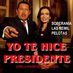 Cristina Kirchner es la criada de Chavez