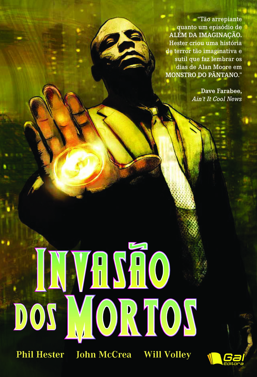 capa INVASÃO DOS MORTOS release