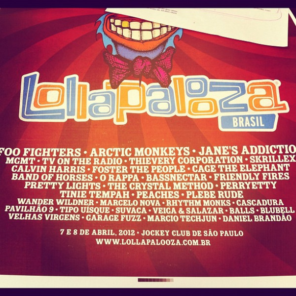 Lineup Lollapalooza