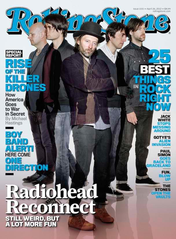 radiohead rolling stone cover 2012