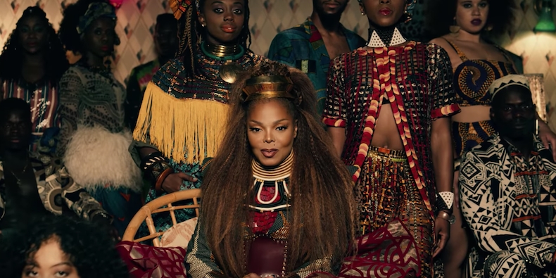 Janet Jackson in Made For Now Video