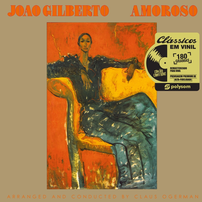 João Gilberto Amoroso LP Polysom capa
