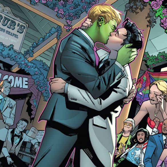 marvel beijo gay