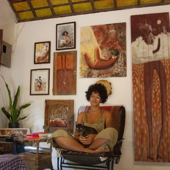 Sala por Ianah Maia Auto Retrato