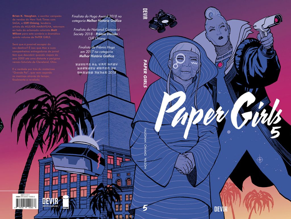 PaperGirsl Vol5 capa aberta