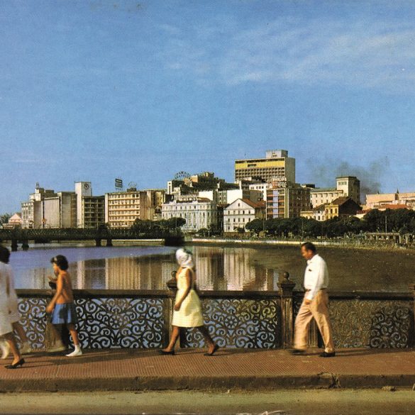 Ponte 6 de Marco Velha decada de 1970 Museu da Cidade