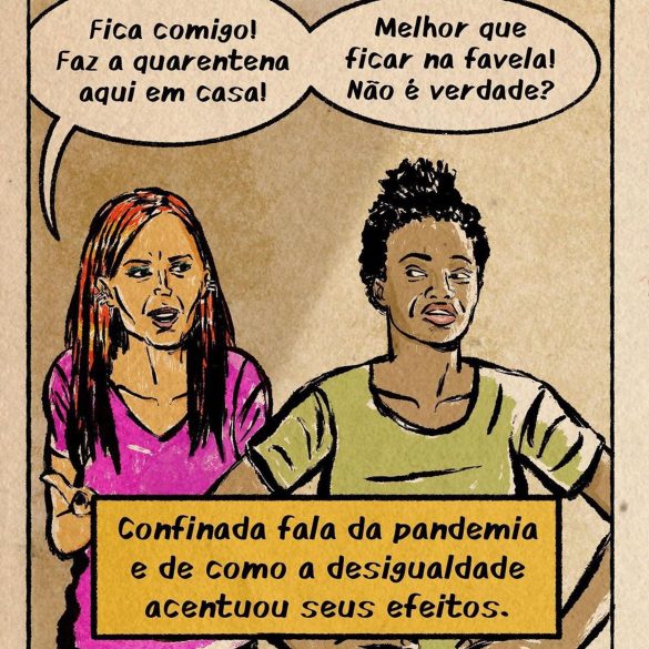 Confinada rotero Triscila Oliveira e Leandro Assis
