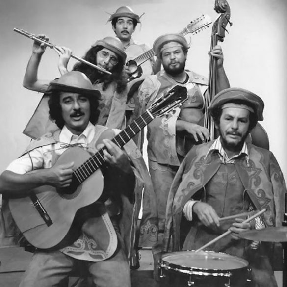 Ze da Flauta no Quinteto Violado 1976 Arquivo Pessoal
