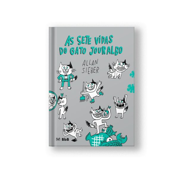 Capa As Sete Vidas do Gato Jouralbo Allan Sieber