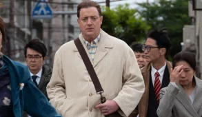 Brendan Fraser Rental Family Scene