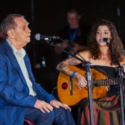 Jorge Mautner e Cecilia Beraba por Cinthia Aquino 1