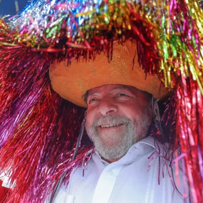 Lula Caboclo de Lanca Ricardo Stuckert
